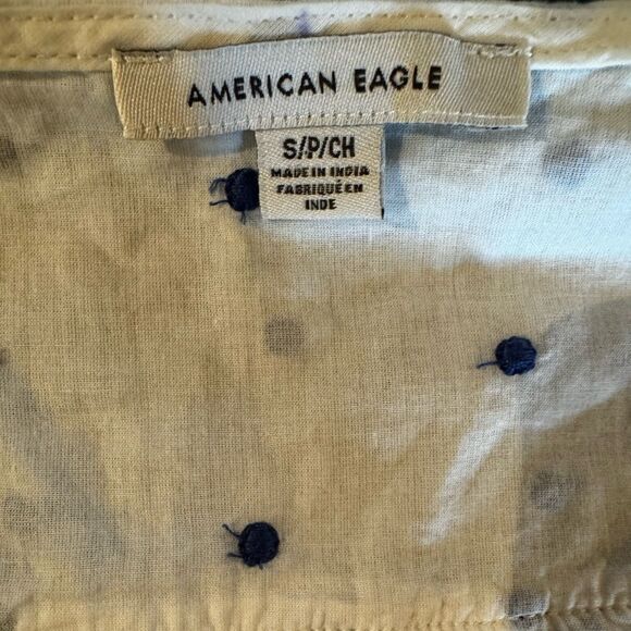 American Eagle 🦅 Tie front crop top size Small - Picture 7 of 7